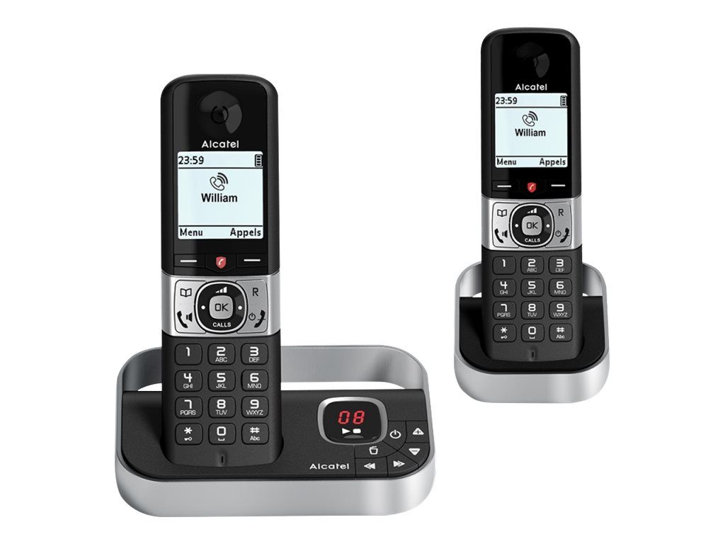 Téléphone Fixe Sans Fil Avec Répondeur Duo F890 Voice Atl1422122 Alcatel Le Téléphone Fixe - vue 6