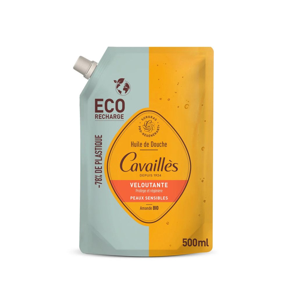 Eco Recharge Huile de Douche Veloutante 500ml - vue 2