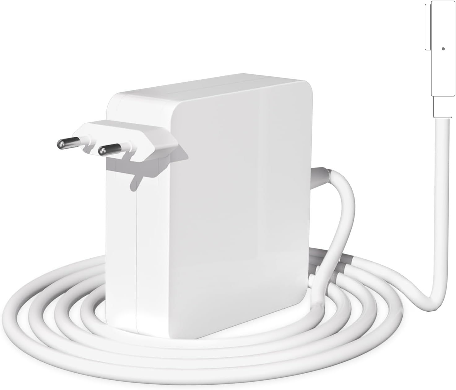 Chargeur Mac Book Pro, pour Mac Book Pro 85W 60W L-Tip Shape Connector Adaptateur Secteur, Chargeur d'ordinateur Portable pour Mac Book Pro 13 15 17 Pouces Avant mi-2012 et Mac Book (2006-2010)