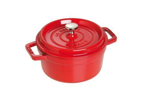Cocotte ronde en fonte Cherry 20 cm 2 2 - vue 2
