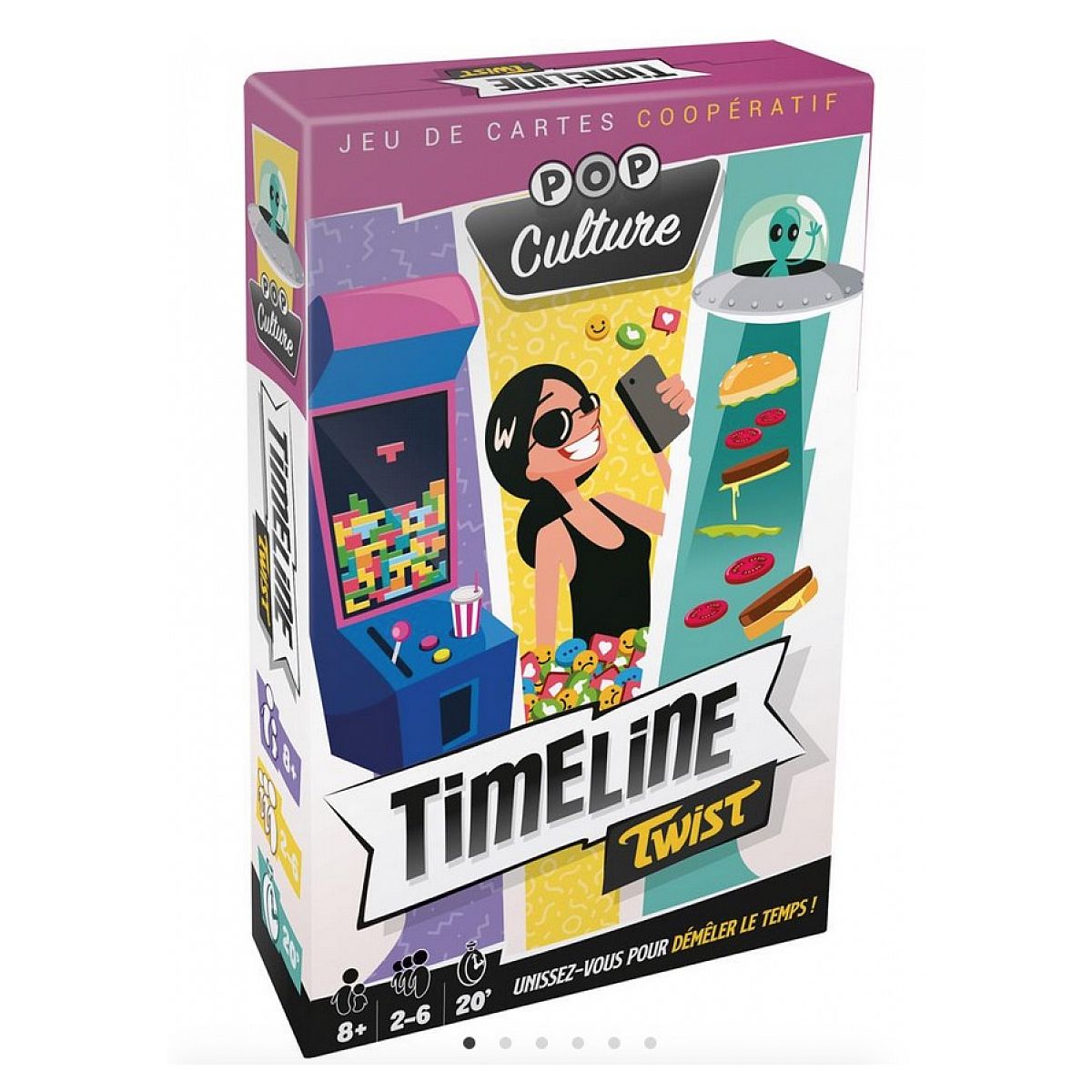 Timeline Twist : Pop Culture Asmodee - vue 6