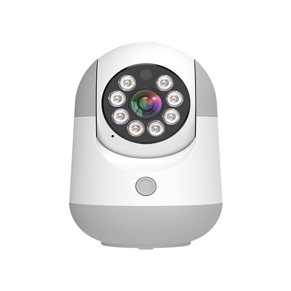 Smart Home Indoor PTZ Caméra de surveillance sans fil Smart Baby Monitor Wifi Caméra de sécurité Moniteur portable Intercom Audio, seule caméra