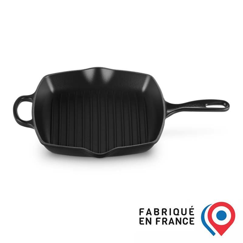 LE CREUSET Skillet Carré en fonte émaillée 26 x 26 cm