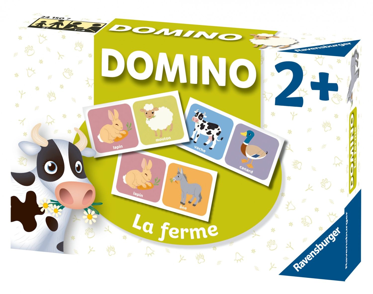 Jeu Éducatif Domino La Ferme Ravensburger La Boîte - vue 5