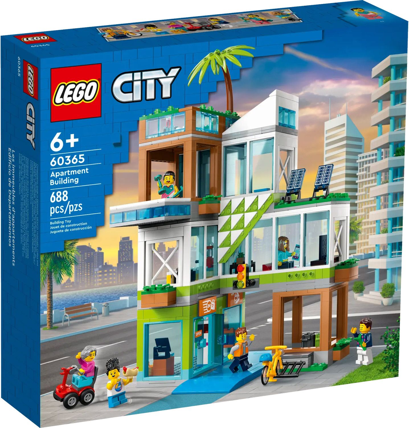 Lego City - L'immeuble D'habitation - 60365