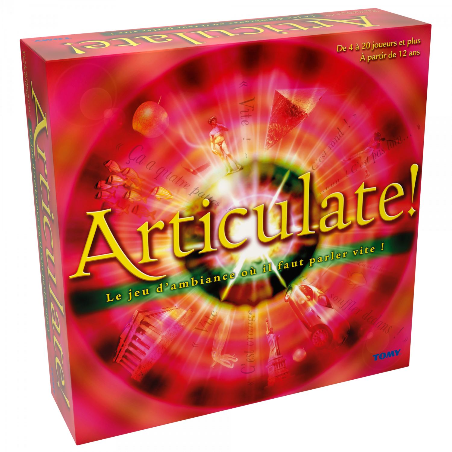 TOMY Articulate Jeu de Société Jeu de Société Adulte Jeu de Société par Équipe Jeux de Societe 2 Joueurs + Adolescents et Adultes Dès +