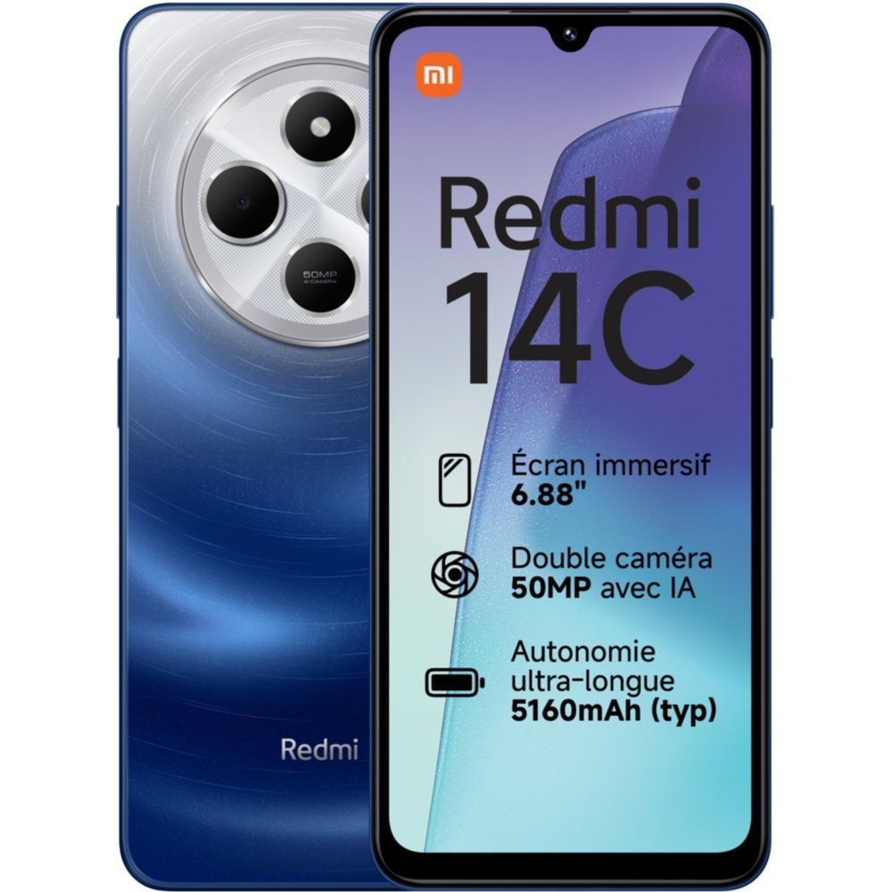 Redmi 14C 256Go - Bleu