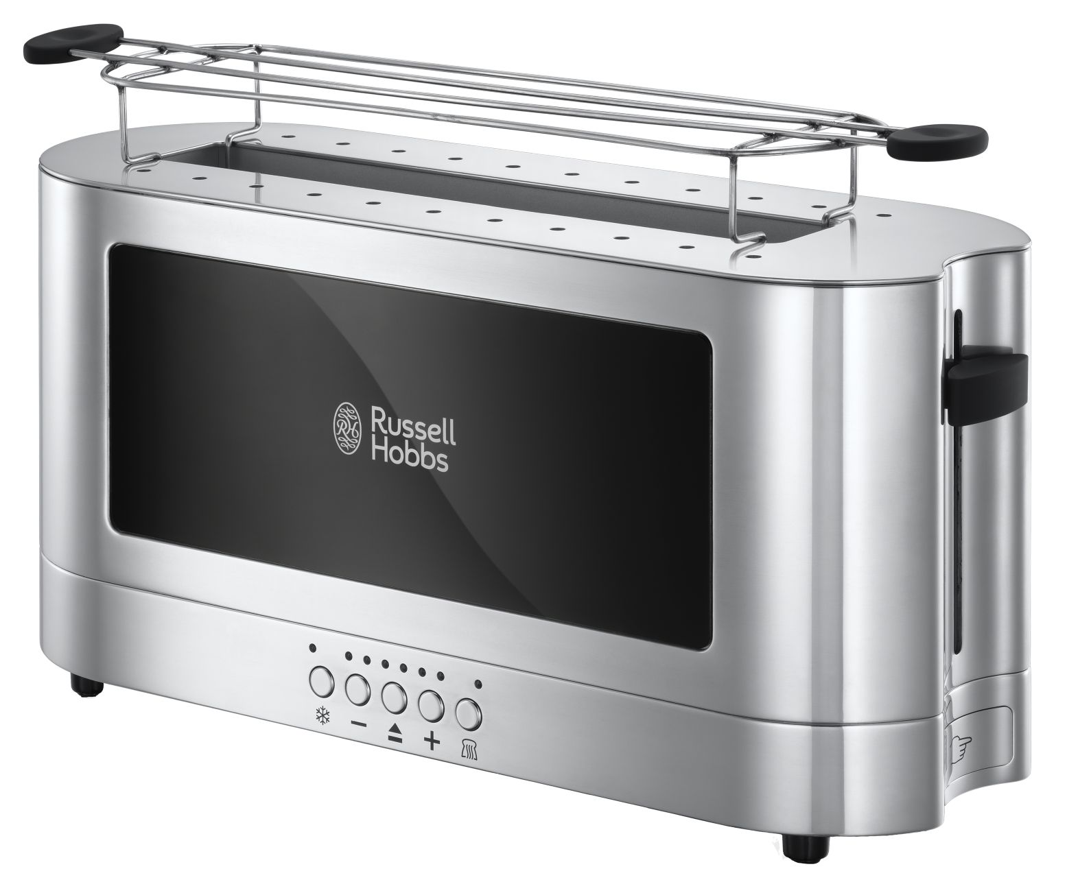 Russell Hobbs Elegance 23380 56 Grille pain 2 tranche 1 Emplacements inox et verre