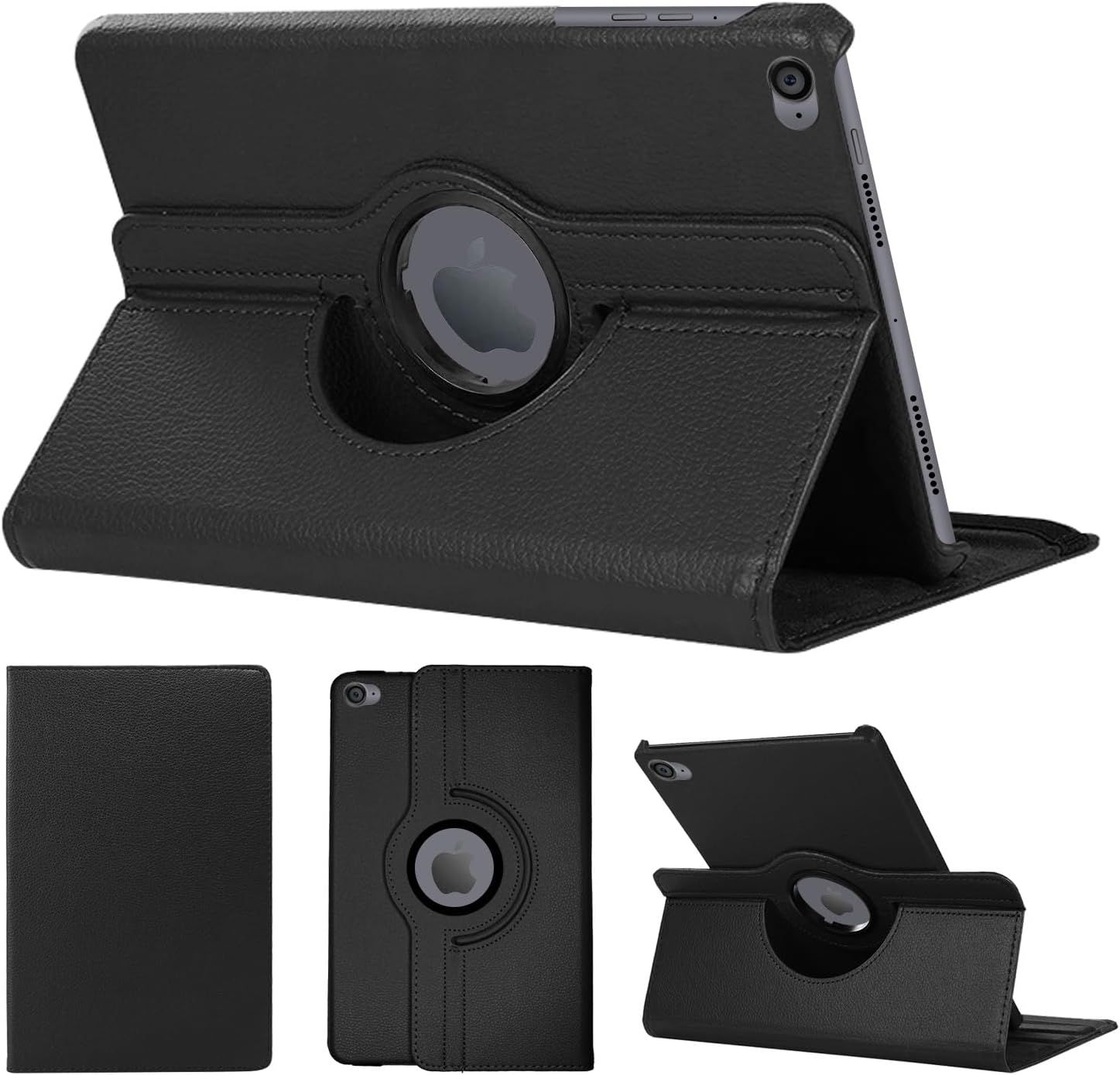 Étui Rotatif Pour Ipad Air Tablette Housse De Protection Avec Réveil Automatique Rotation Coque Pour Ipad Air, Ipad Air 2, Ipad (2017), Ipad (2018)