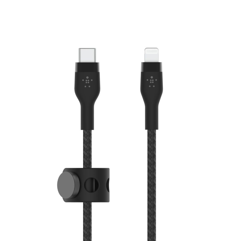 Belkin BOOST CHARGE - Câble Lightning - 24 pin USB-C mâle pour Lightning mâle - 1 m - noir