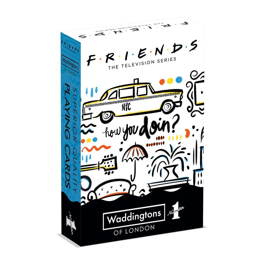 Friends Jeu De 54 Cartes Friends - (Wn1 Waddington Number 1) - Version Uk