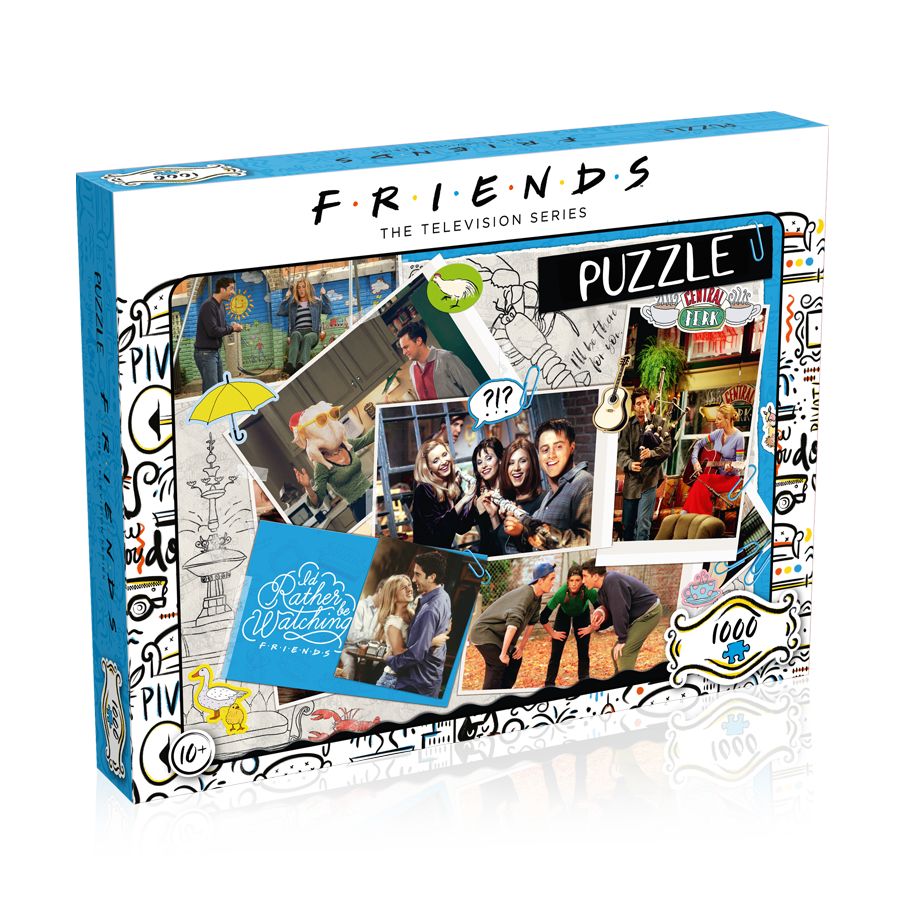 Friends Puzzle Friends Scrapbook 1000 Pieces