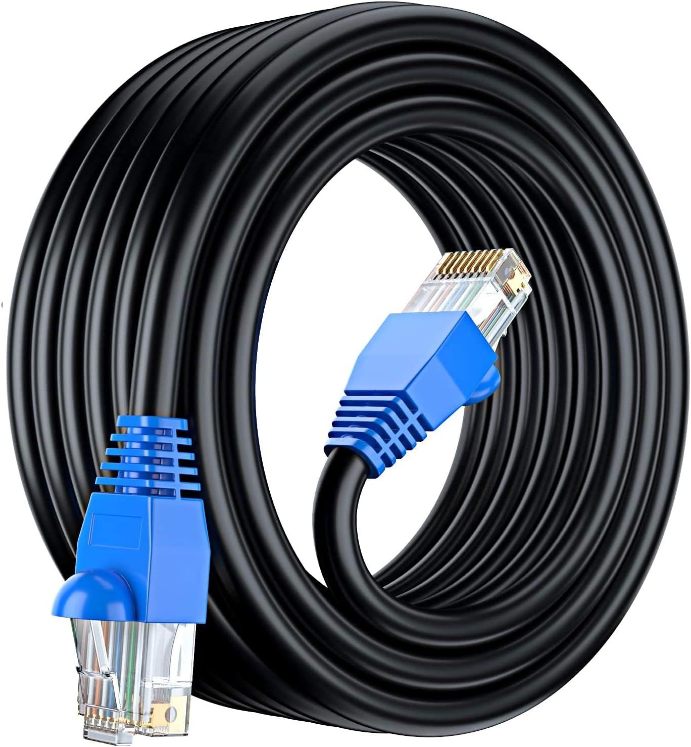 CAT6 RJ45 20m,à l'extérieur Utiliser imperméable-CCA-Direct Burial Ethernet Network câble-550 MHz-20 Meter Pour Ordinateur