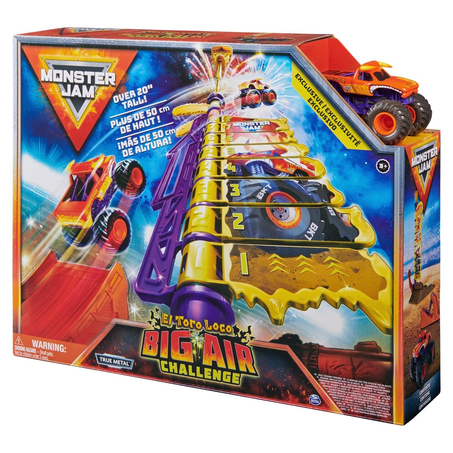 Monster Jam Playset El Toro Loco Big Air Challenge 1:64 Monster Jam - vue 10
