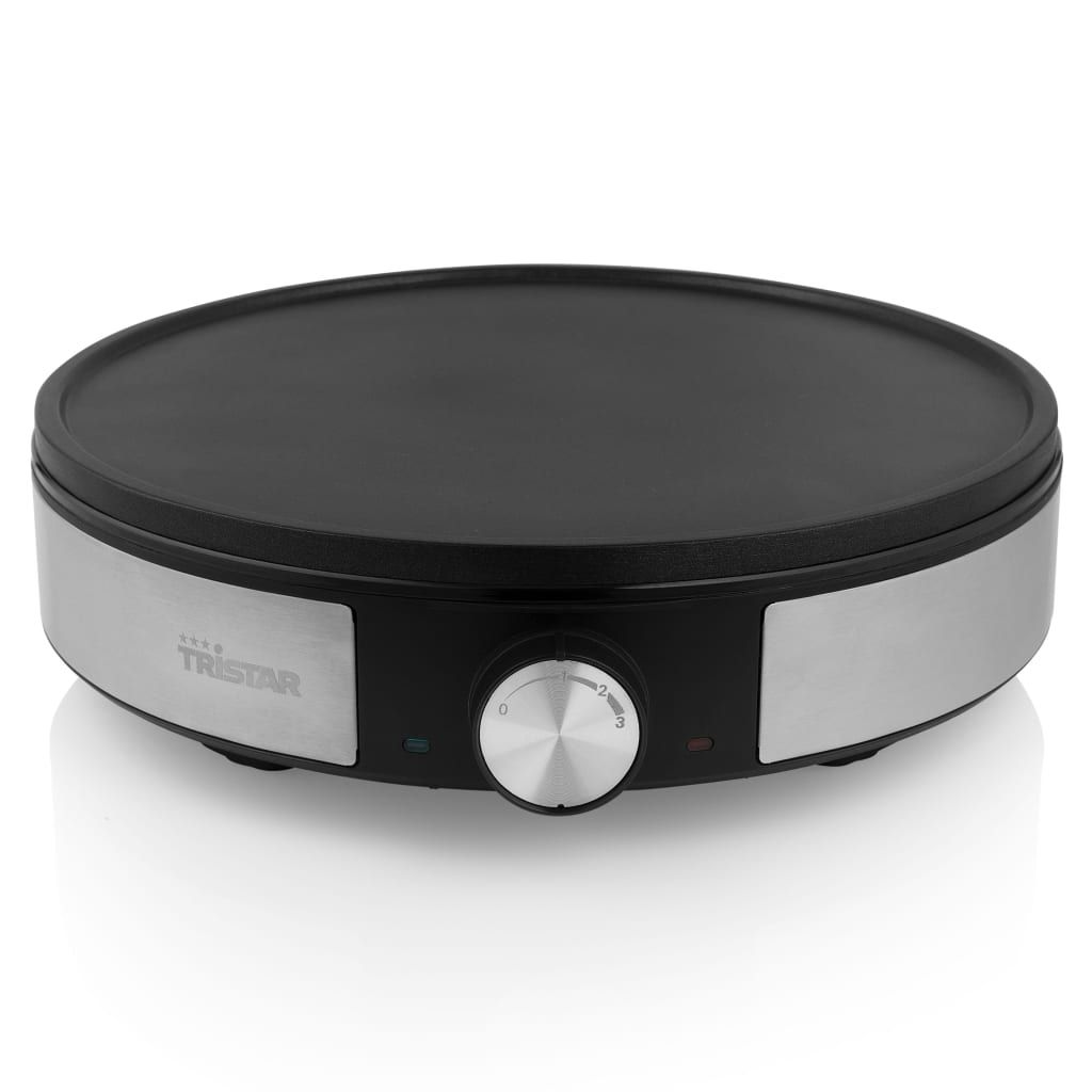 Tristar BP 2638 Crêpière 1.2 kWatt métallique