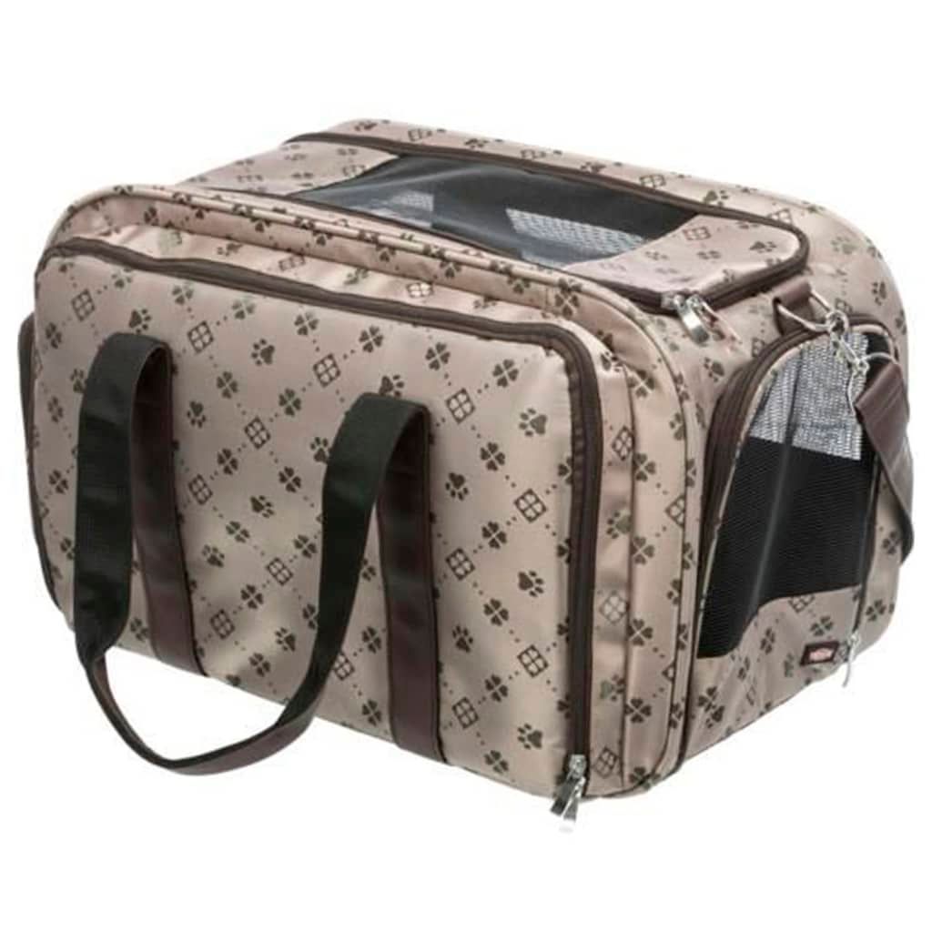 Comparer les prix de TRIXIE Sac Maxima agrandissable - 33x32x54cm - Beige et brun - Pour chien