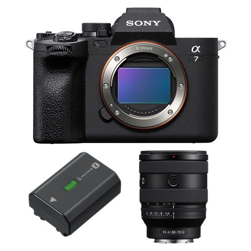 Sony A7 Mark IV + FE 20 70mm + NP FZ100 - vue 2