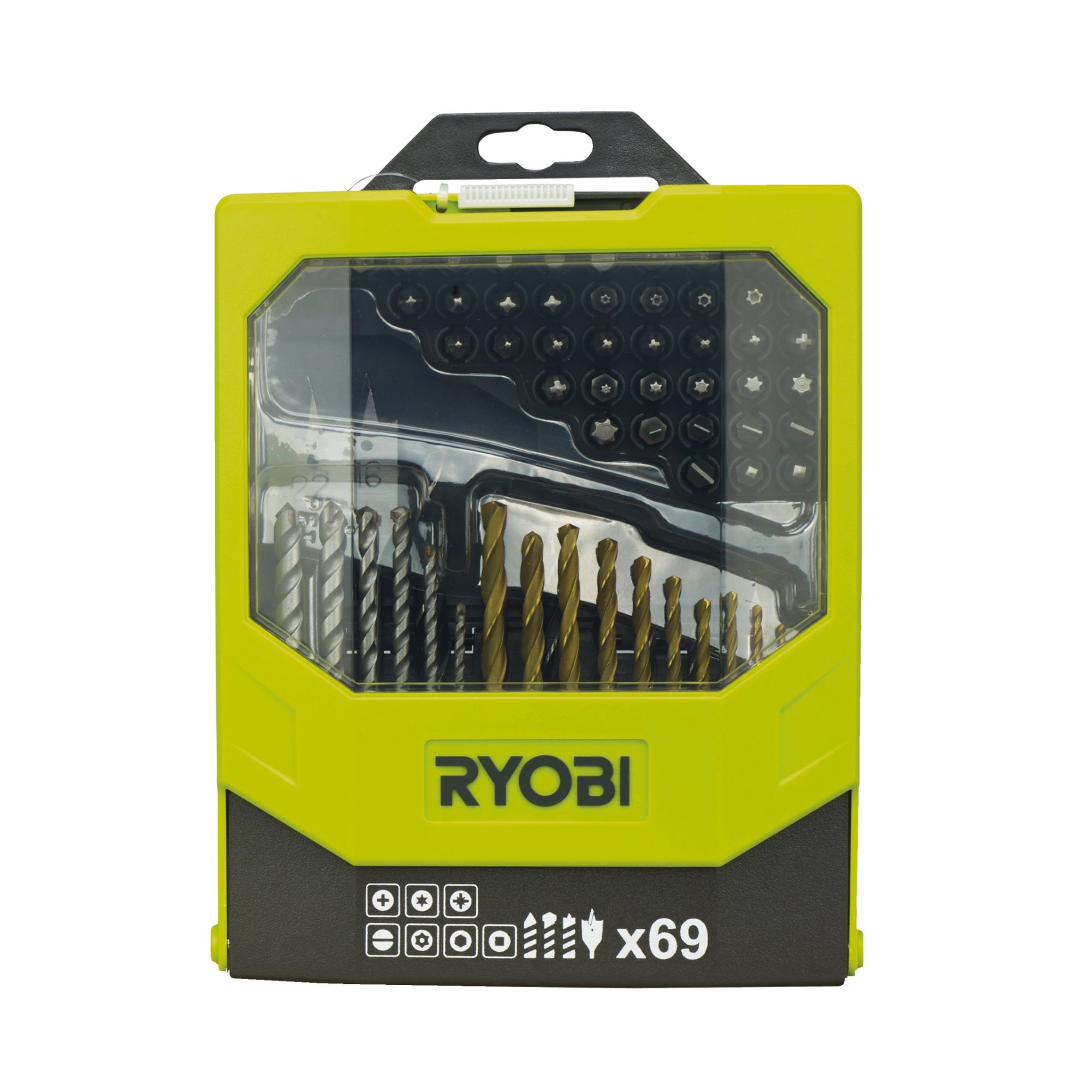 Ryobi Ensemble de Forets 69 Pièces - vue 3
