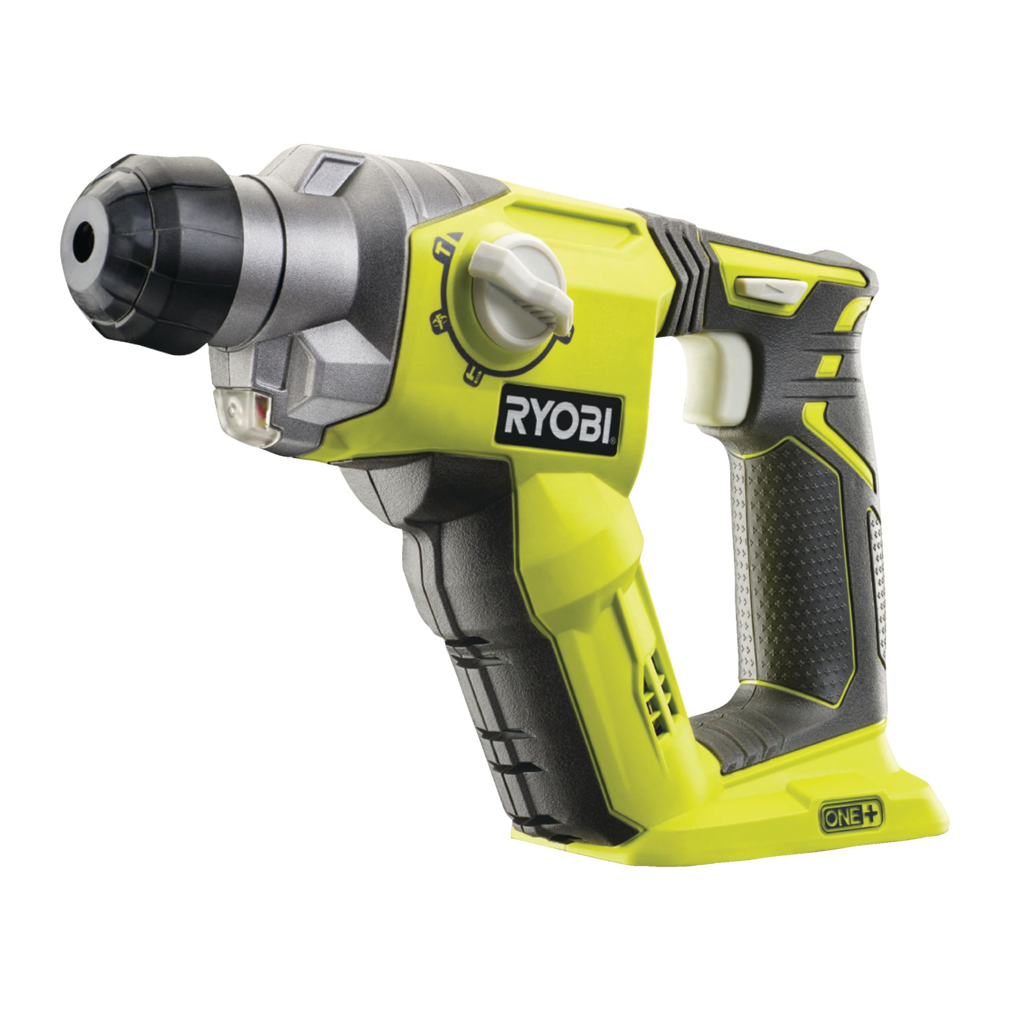 RYOBI Marteau Perforateur Sans Fil 18V ONE+ 4 Modes de Perçage et Burinage Béton Métal Bois Céramique Mandrin SDS+ Tout Foret Batterie et Chargeur non Inclus R18SDS 0 - vue 2