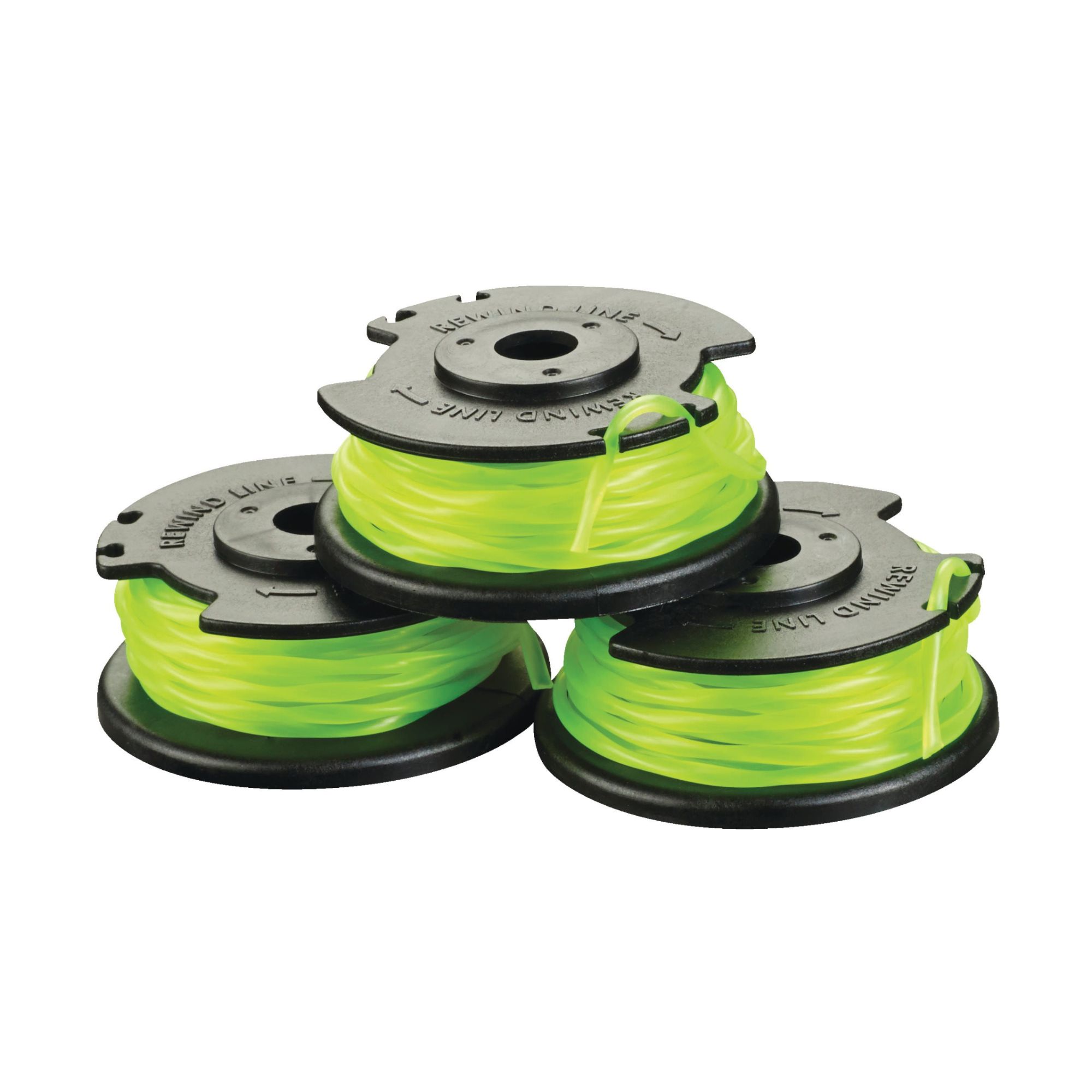 Lot de 3 bobines simple fil torsadé RYOBI 2mm pour coupe bordures sur batterie RAC143 - vue 2