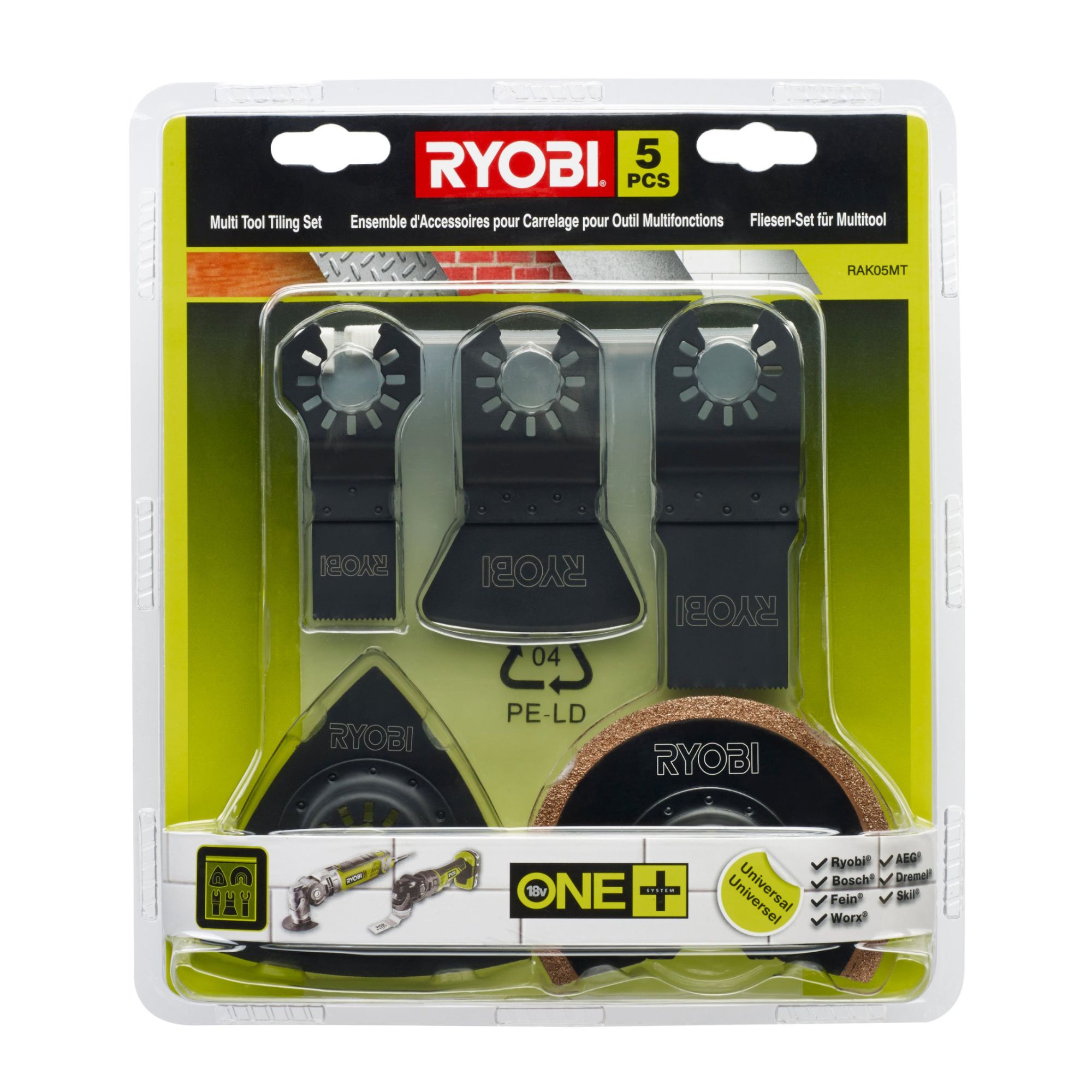 Ryobi multitool OnePlus RAK05MT - vue 9