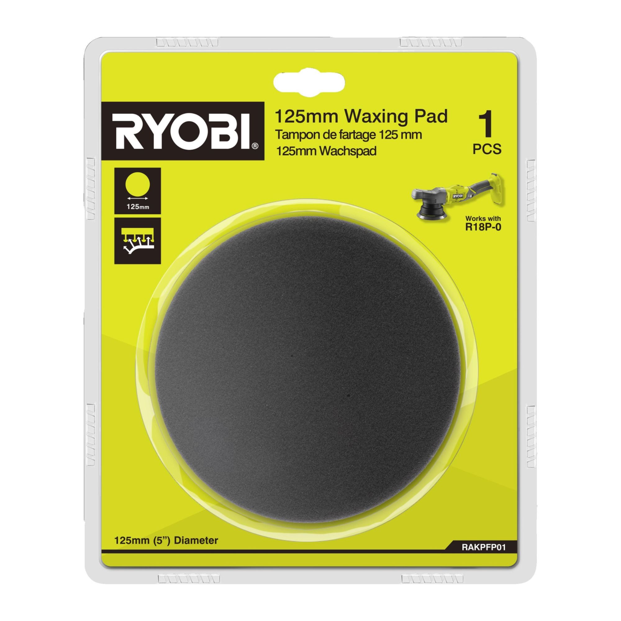 Ryobi Disque de finition pour polisseuse Ø125 mm - vue 2