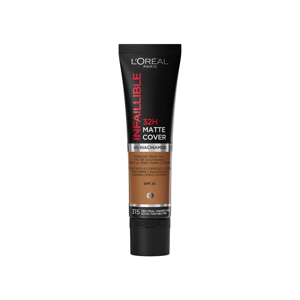 'oréal Paris Infaillible 32h Matte Cover Fond De Teint Haute Couvrance Longue Tenue 30 Ml
