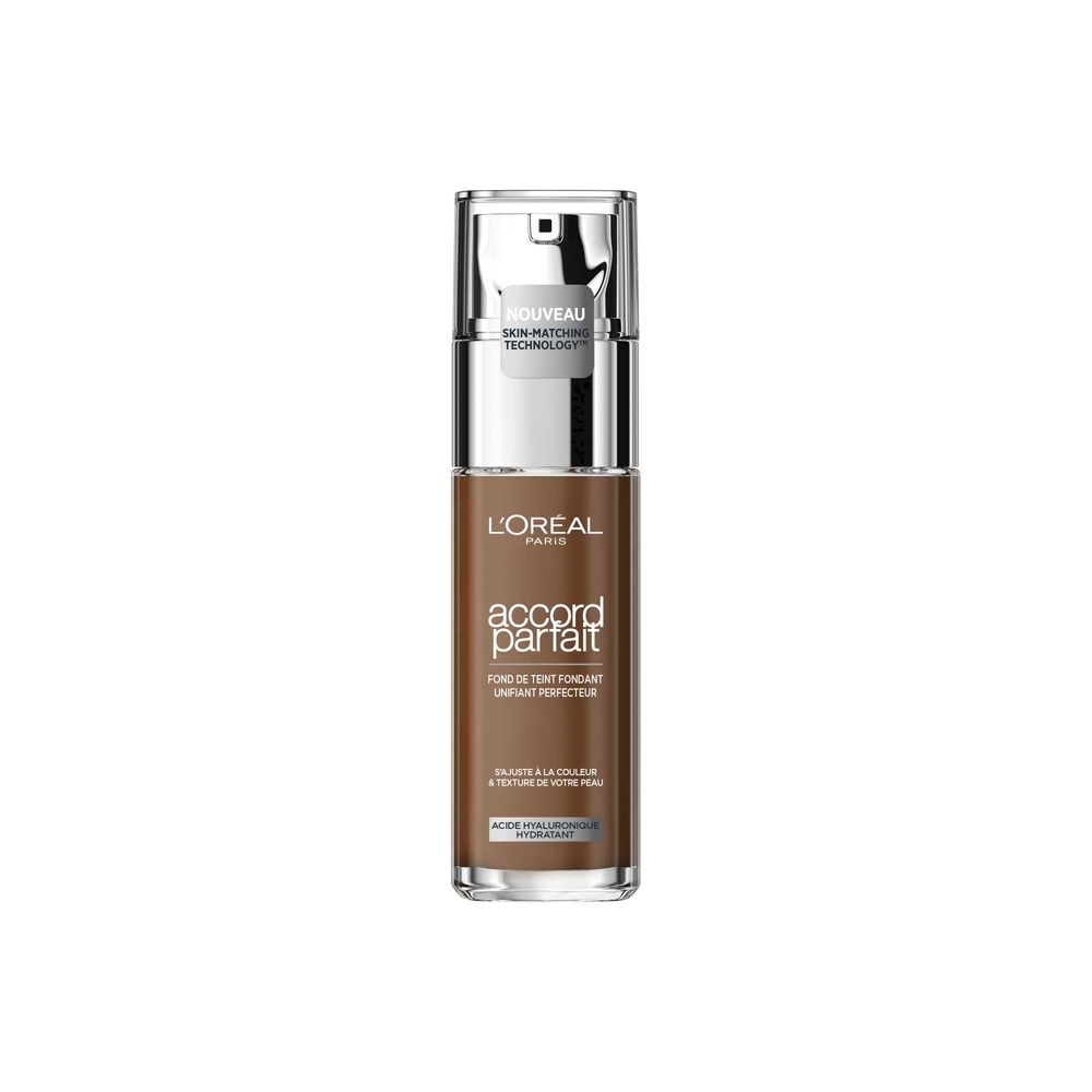 'oréal Paris Accord Parfait Fond De Teint Unifiant Sur Mesure 9.5 N Santal 30 Ml