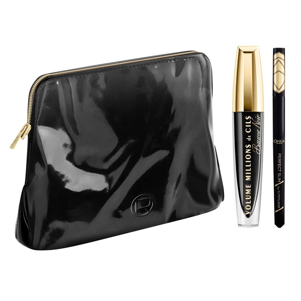 'oréal Paris Volume Millions De Cils Trousse Beauté Regard Mascara Définition Et Liner 1 Unité