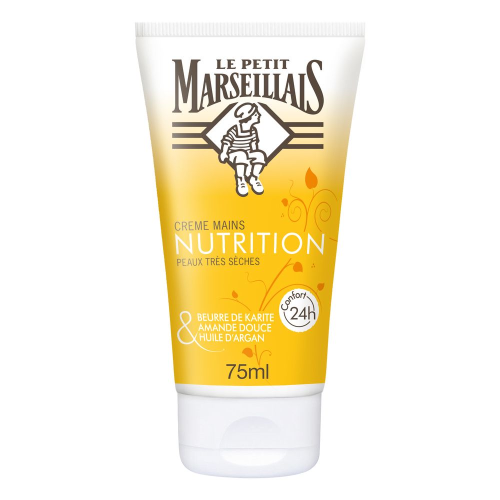 Crème Mains Amande Douce Nutrition Karité & Huile D'argan Le Petit Marseillais Le Tube De 75ml - vue 8