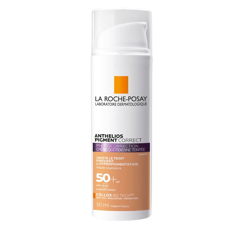 La Roche Posay Anthelios Crème Solaire Visage Pour La Préventionde 'hyperpigmentation Spf50 50 Ml