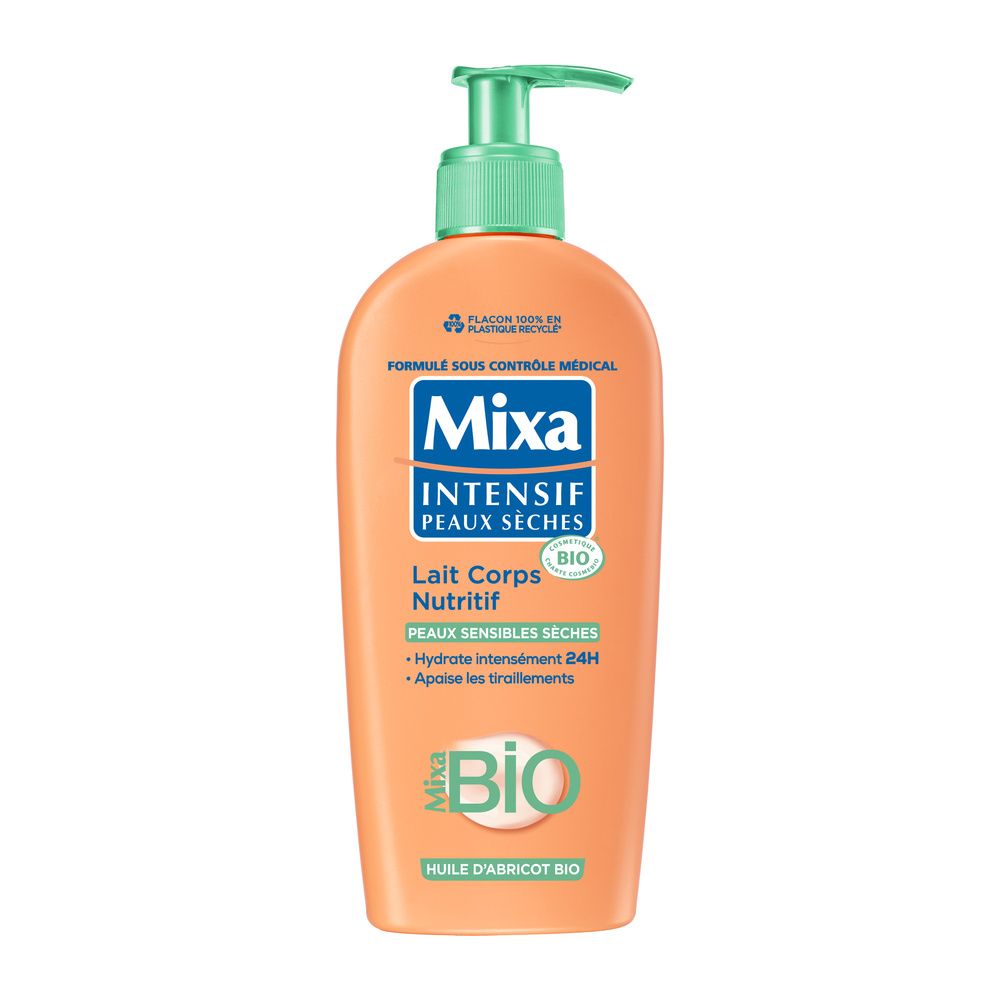 Mixa - Mixa Intensif Peaux Sèches Lait Corps Nutritif Certifié Bio 250 Ml