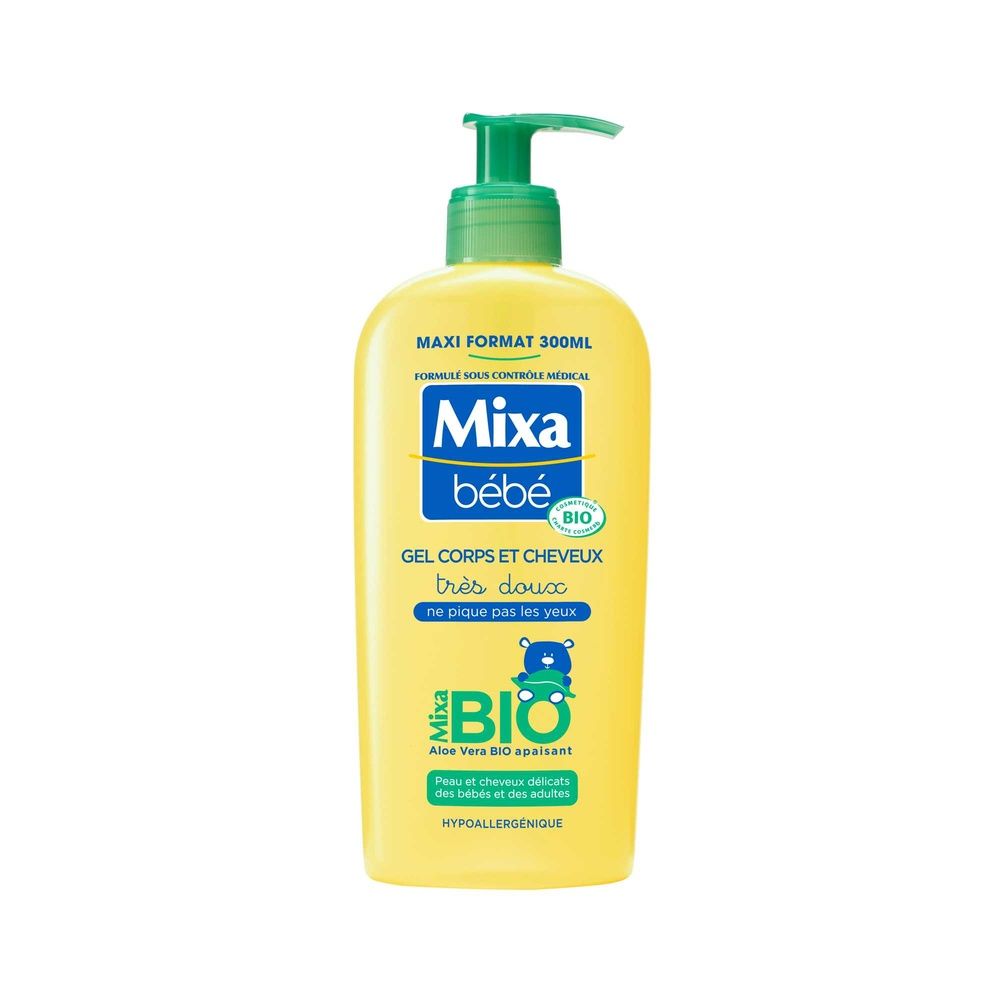 [Lot De 6] Bébé Gel 2 En 1 Corps Et Cheveux Bio 300ml