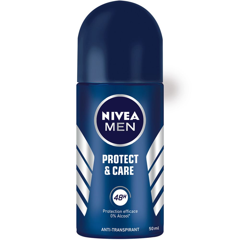 Nivea men anti transpirant protect & care 50ml - vue 2