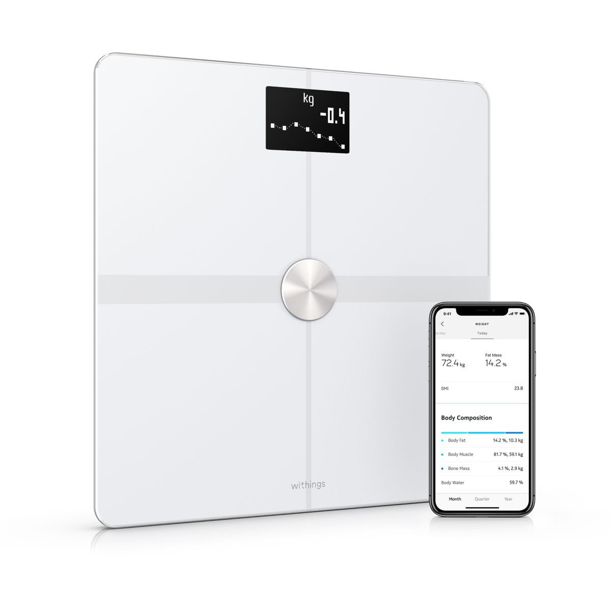 Balance connectée pèse personne Withings Body Plus - vue 4