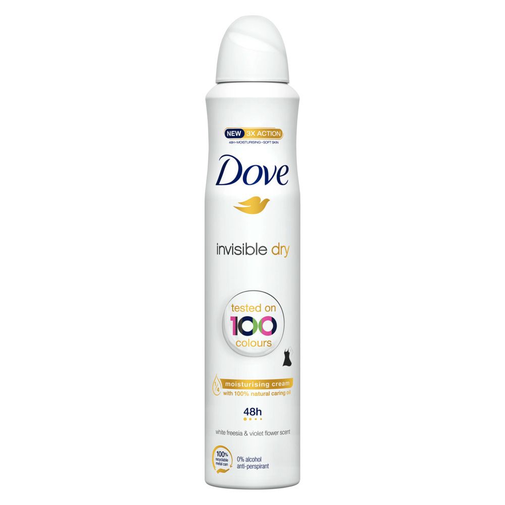 Dove Dove Spray Invisible Dry 200ml Déodorant