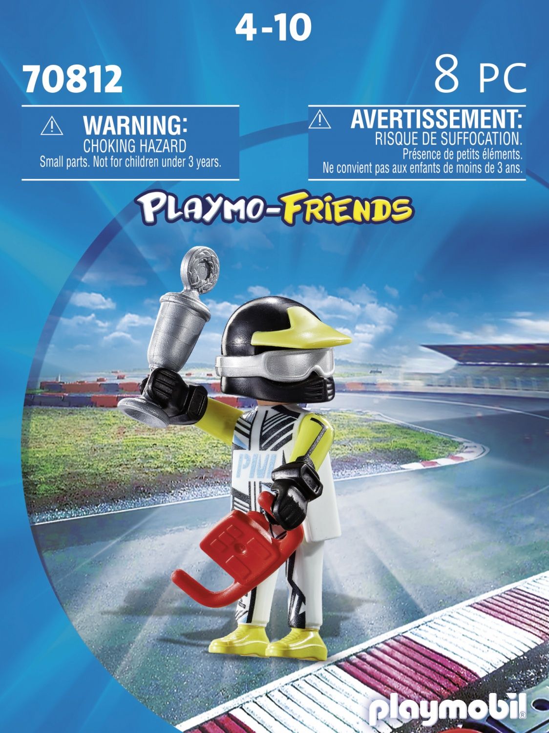 Playmobil 70812 Pilote De Course