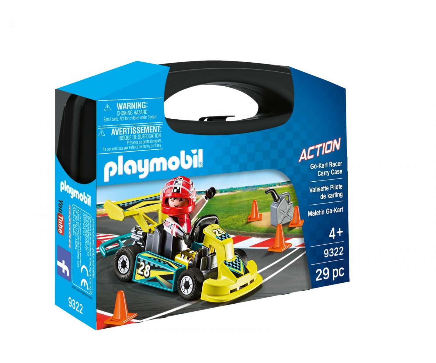 Valisette Pilote De Karting 9322 Playmobil La Boîte - vue 5