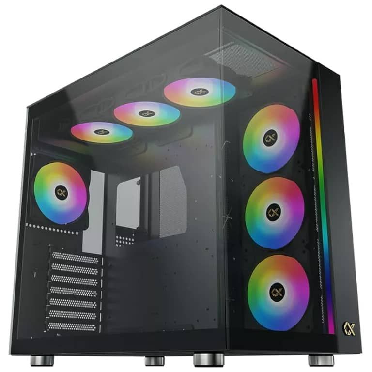 Boitier PC Moyen Tour E ATX Xigmatek Ultra Air RGB avec panneaux vitrés