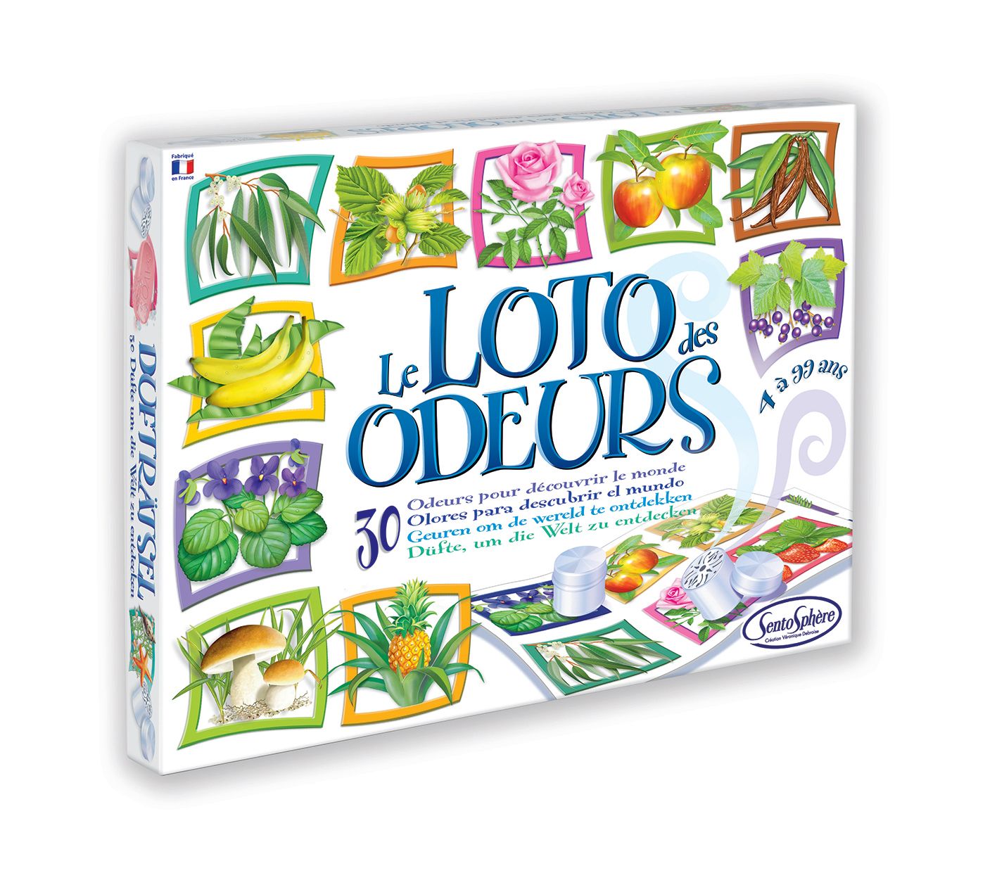 Jeu éducatiif Sentosphère Le Loto des odeurs - vue 3