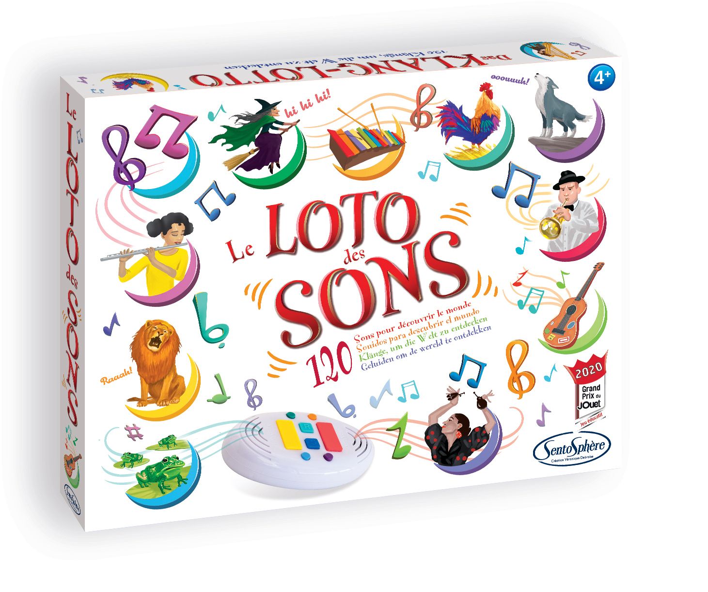 Loto des Sons Jeu Éducatif et Sensoriel pour Enfants Neuf - vue 2