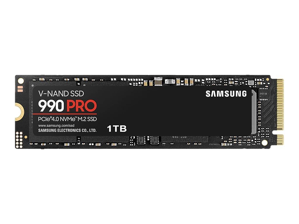 Samsung 990 PRO MZ V9P1T0BW SSD chiffré interne .2 2280 PCIe 4.0 x4 NVMe AES 256 bits TCG Opal Encryption 2.0