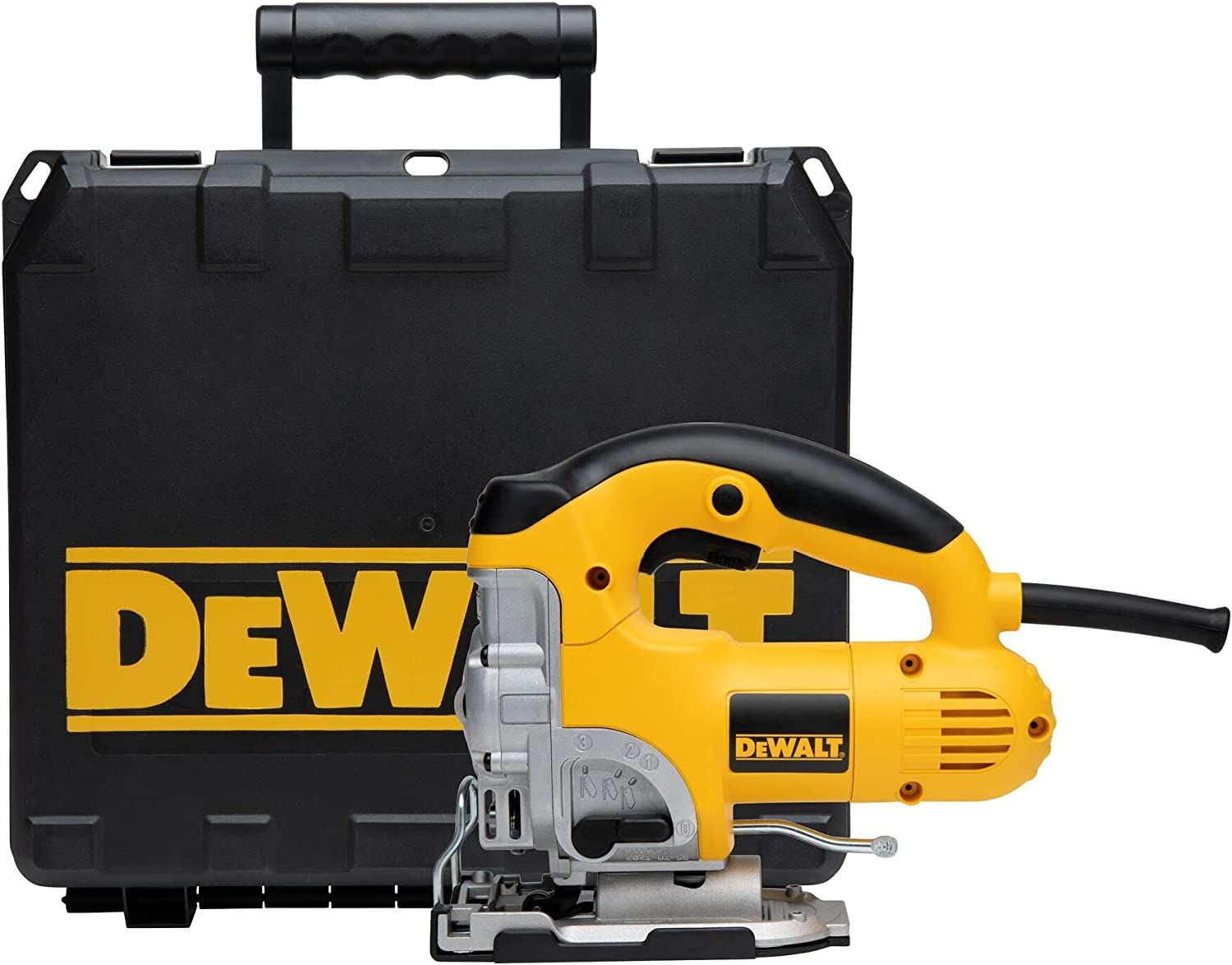 DeWalt DW331K Scie sauteuse à poignée supérieure dans coffret