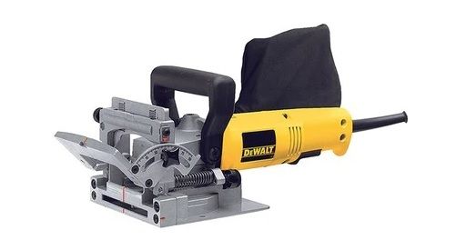 Fraiseuse à lamelles DEWALT DW682K QS guide à crémaillère ergots anti dérapants - vue 2