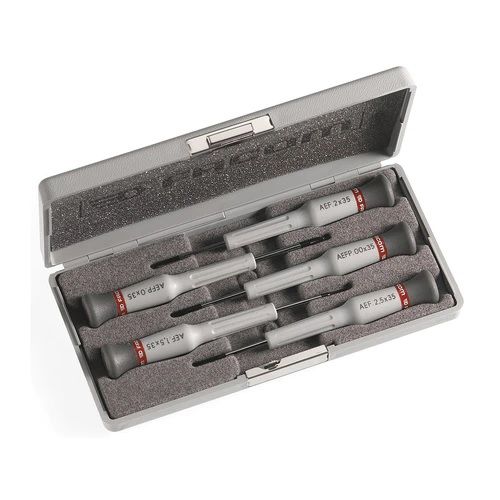 Coffret de 5 tournevis Microtech mixte FentePhillips FACOM AEF.J1