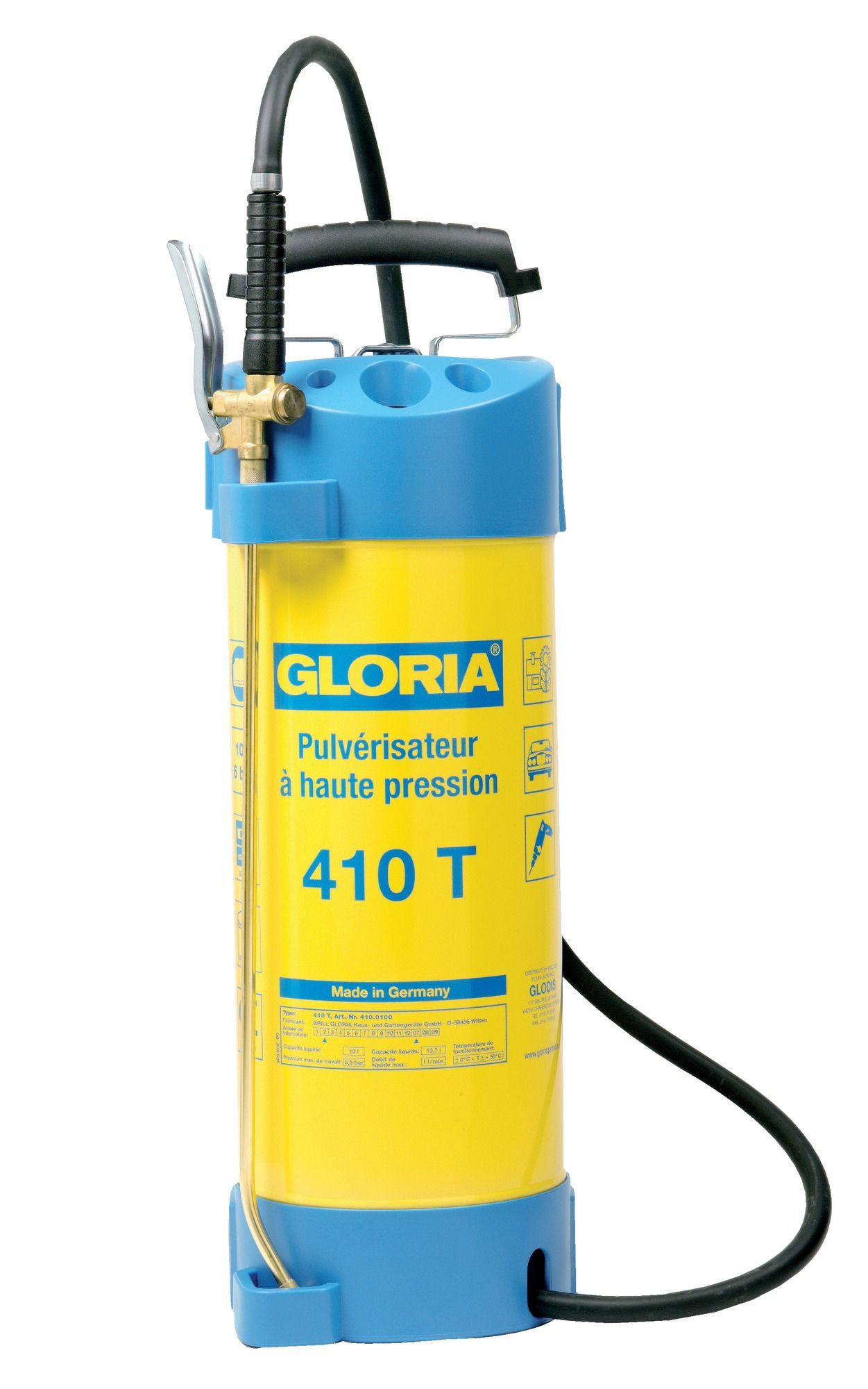 Pulvérisateur 10 Gloria Haus und Garten 410 T 000410.0000