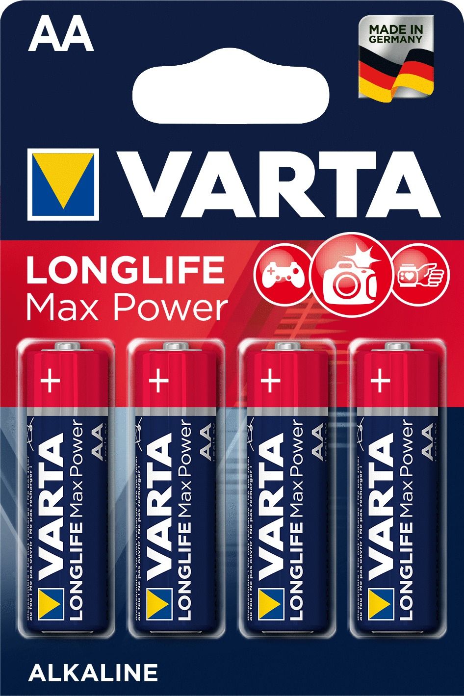 VARTA MAX TECH AA 4 pcs - vue 2