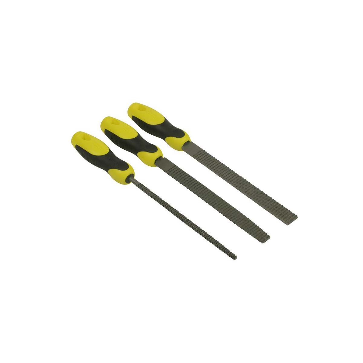 Jeu de 3 râpes grosse piqure STANLEY