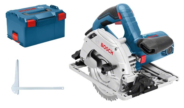 Scies circulaires avec frein électronique intégré BOSCH GKS 55 + GCE 0 601 682 101