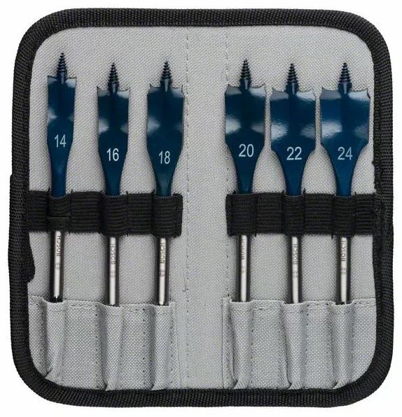 Bosch Set de 6 mèches plates Self Cut - vue 2